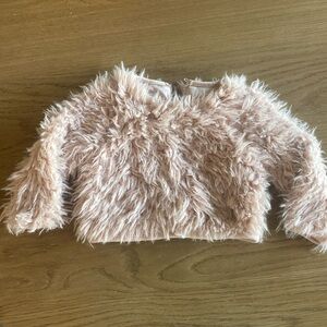 Peppa & Julie Faux Fur Sweater